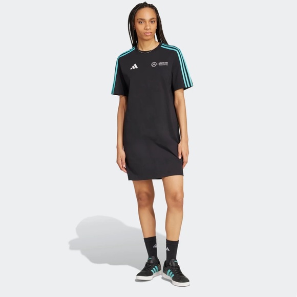 Mercedes AMG Petronas F1 Team DNA Tee Dress - Picture 4 of 10